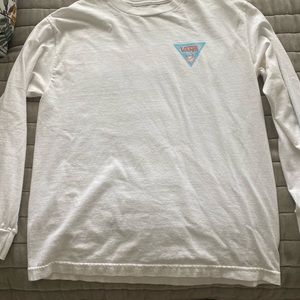 vans white t shirt